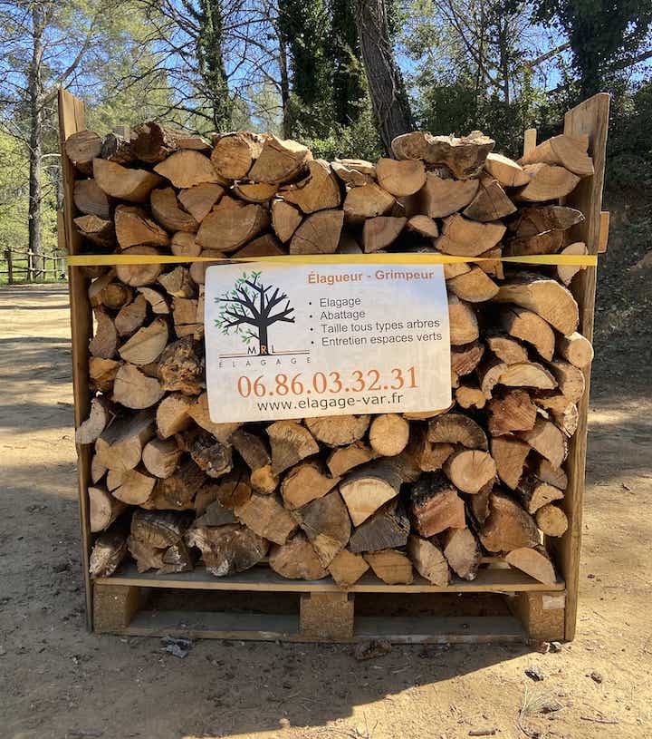 bois de chauffage de mrl élagage